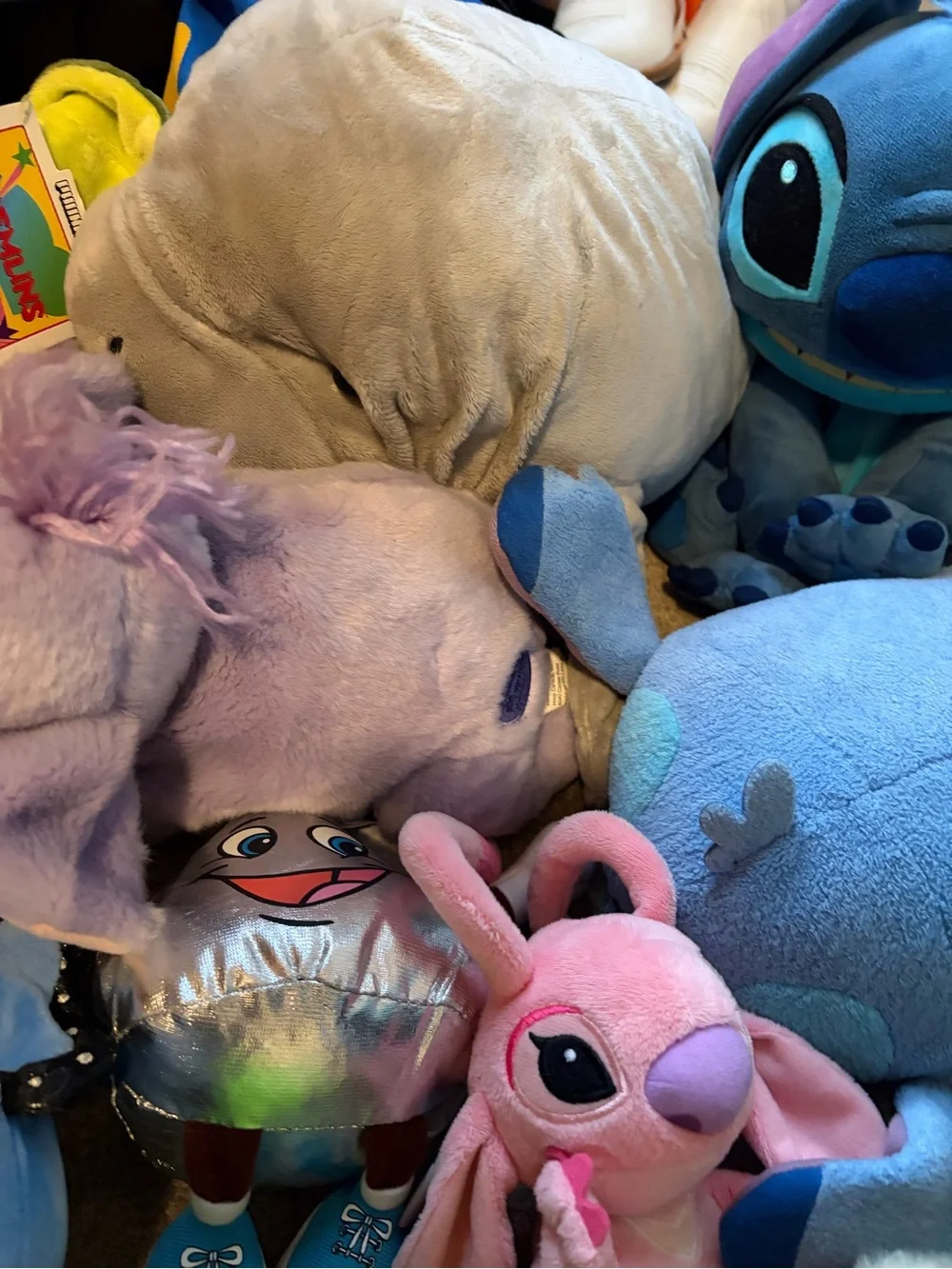 Ty Disney Squishmallow Plush Lot - Assorted Stuffed Animals